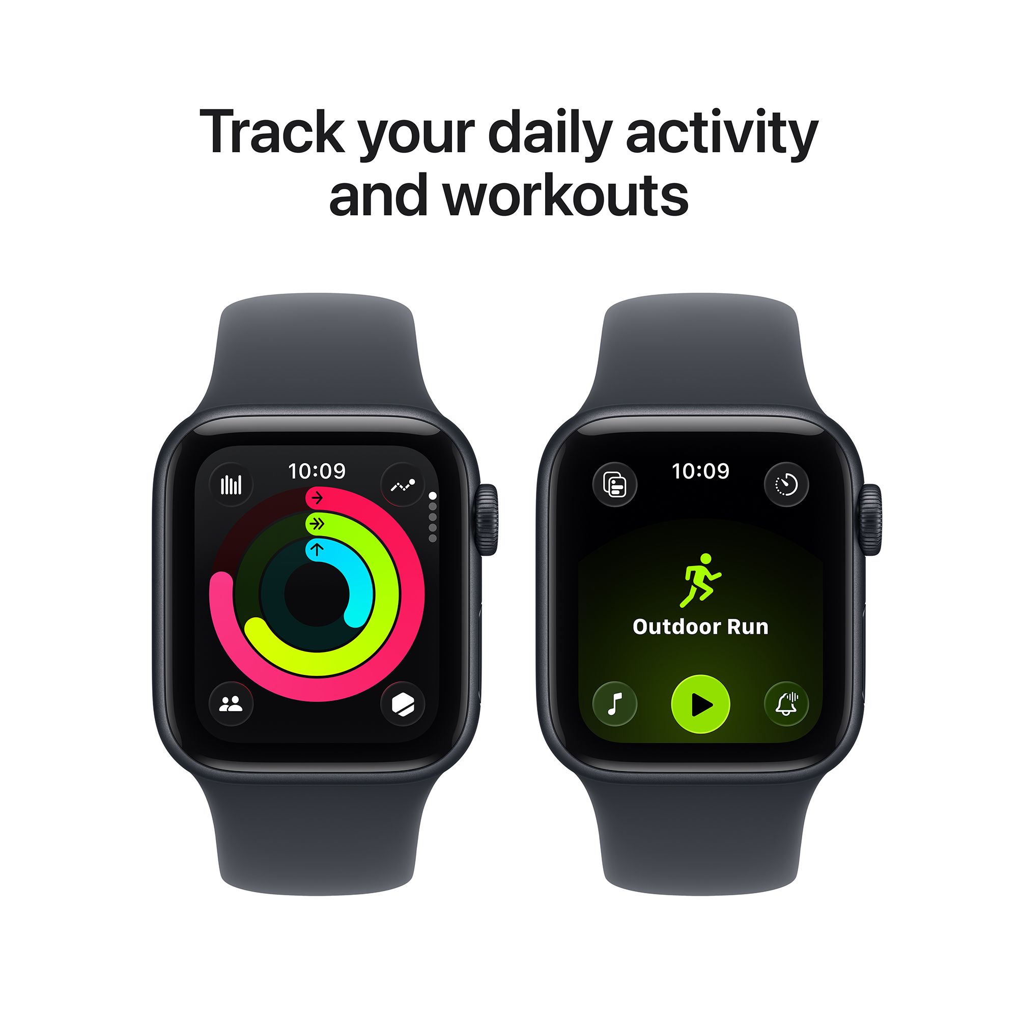 Buy Apple Watch SE 3 GPS with Midnight Sport Band - S/M (40mm